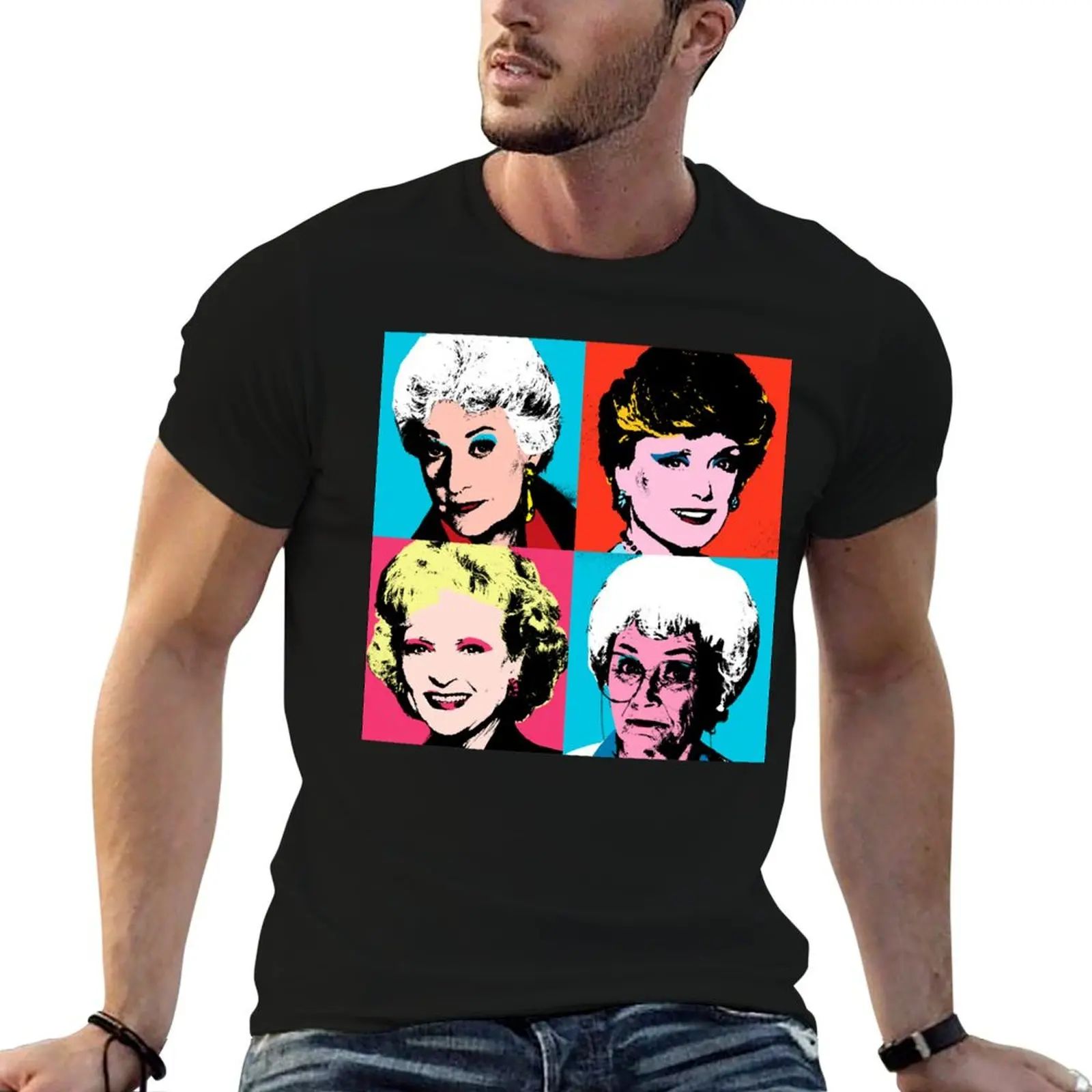 

Golden Warhol Girls Classic T-Shirt t shirts for man slim fit graphic t shirts for man cotton t shirt man T-Shirt