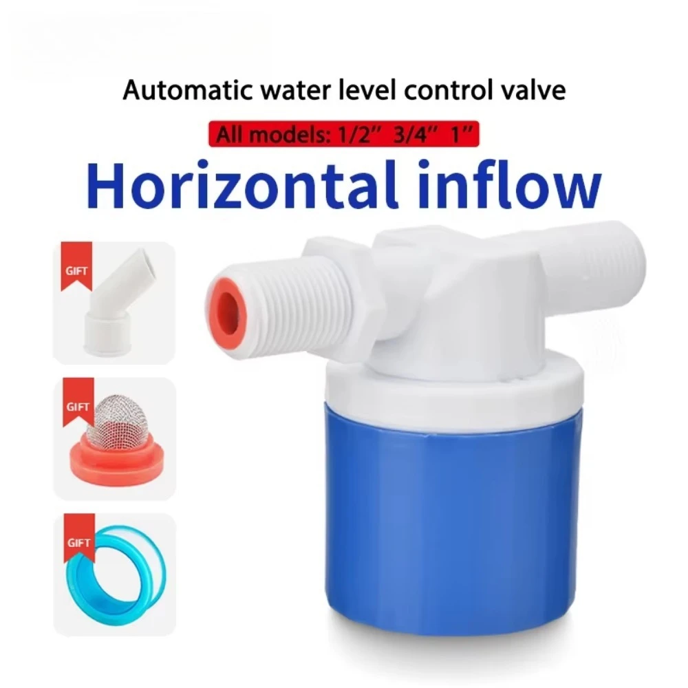 1/2" 3/4" 1inch Automatic Float Valve Water Level Control Switch Horizontal Inflow Installed Insi Tower Tank