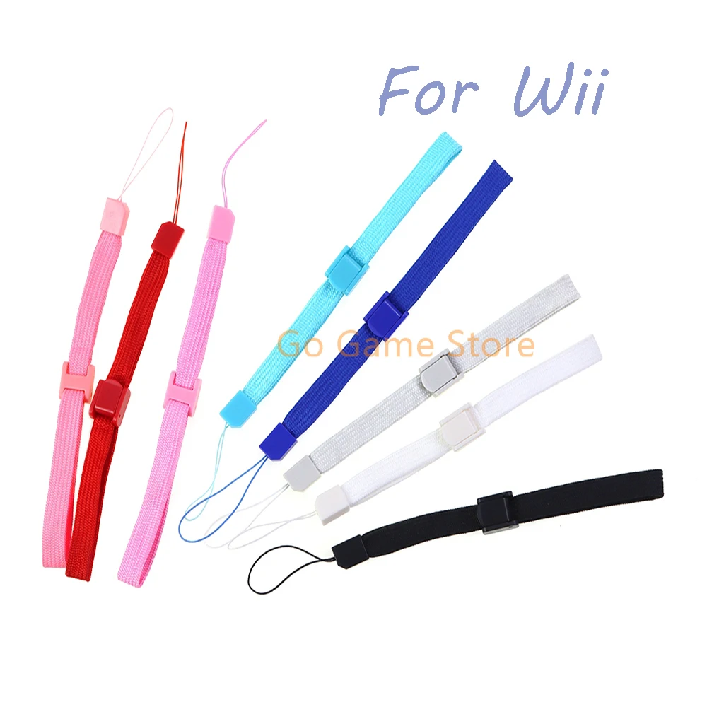 100pcs for Wii PS3/PSV/3DS/NEW 3DSLL High quality 8 color Adjustable Wrist Hand Strap Lanyard Rope Adjustable Hand Rope