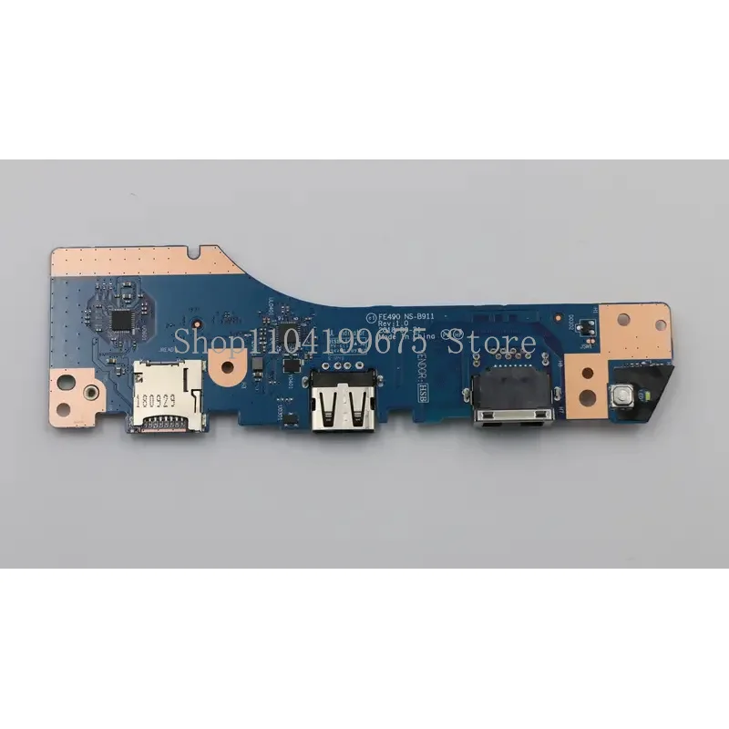 

FOR Lenovo thinkpad E490 Switch Board USB Board Network Card Board NS-B911 FRU 02DL870 Sub Card E490 I/O board