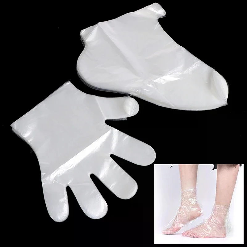 /JCS/PE Paraffin Wax Bath Liners Hand And Foot SPA Mask Bags Socks Gloves Cover Care
