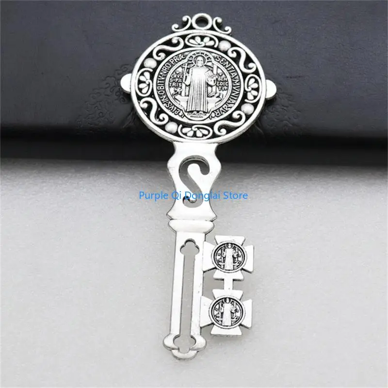 L21E Set of 2 Religious Rack Wall Mount for Believers Easy Installation Hanging Pendant Stylish Home Door Adornment