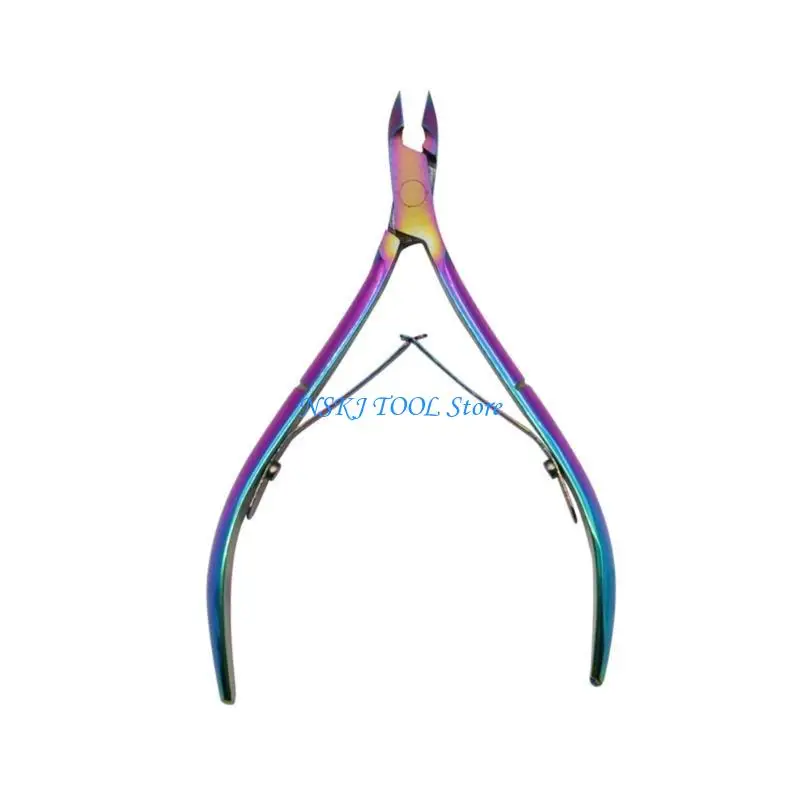 

L8RC Dead Skin Scissors Colorful Manicure Colorful Clipper Dead Skin Remover Pedicure EagleBeak Pliers Stainless Steel