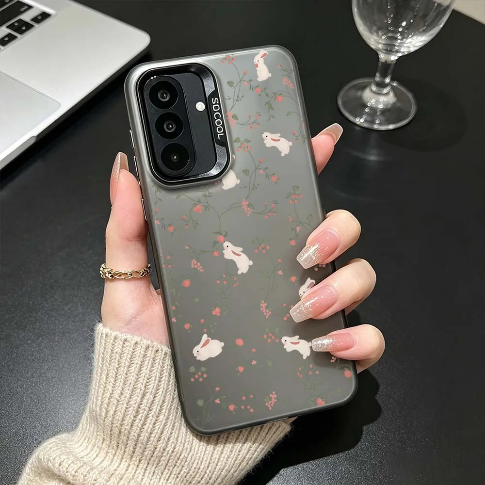 Rabbit Vine Berry Phone Case For Samsung Galaxy A26 A25 A24 A23 A22 A21s A20s A16 A15 A14 A13 A12 A11 A06 A05 A04 A03