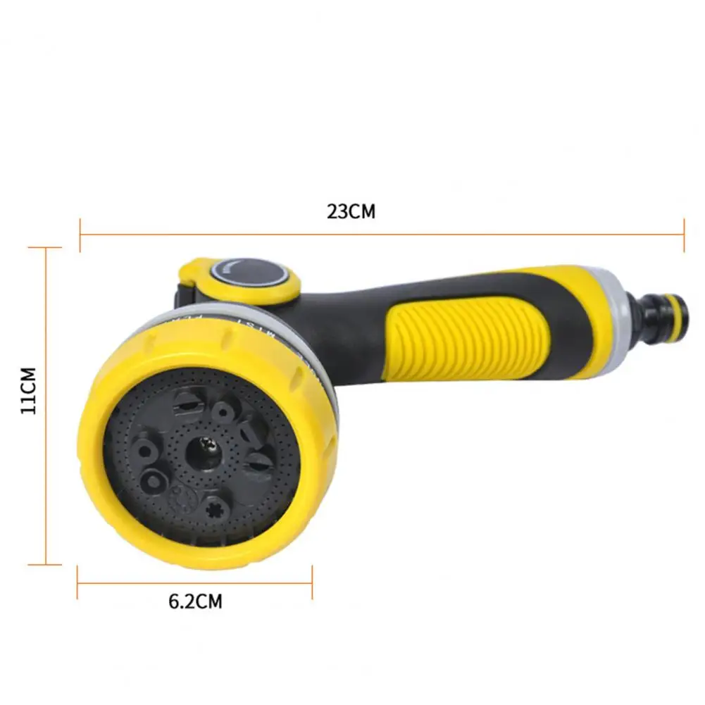 Useful Hose Sprayer Easy to Operate Thumb Control Ergonomic Water Hose Nozzle Sprayer Household Supply