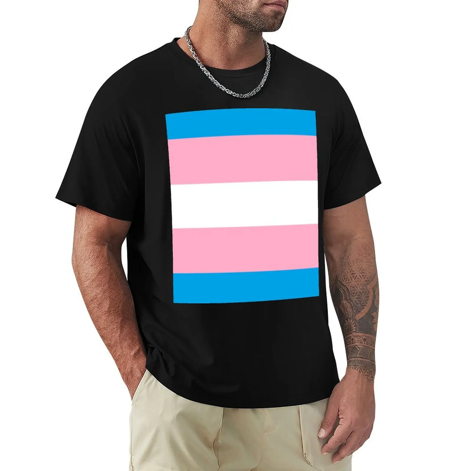 Trans Pride T-Shirt Mechanic Work Tee Shirt