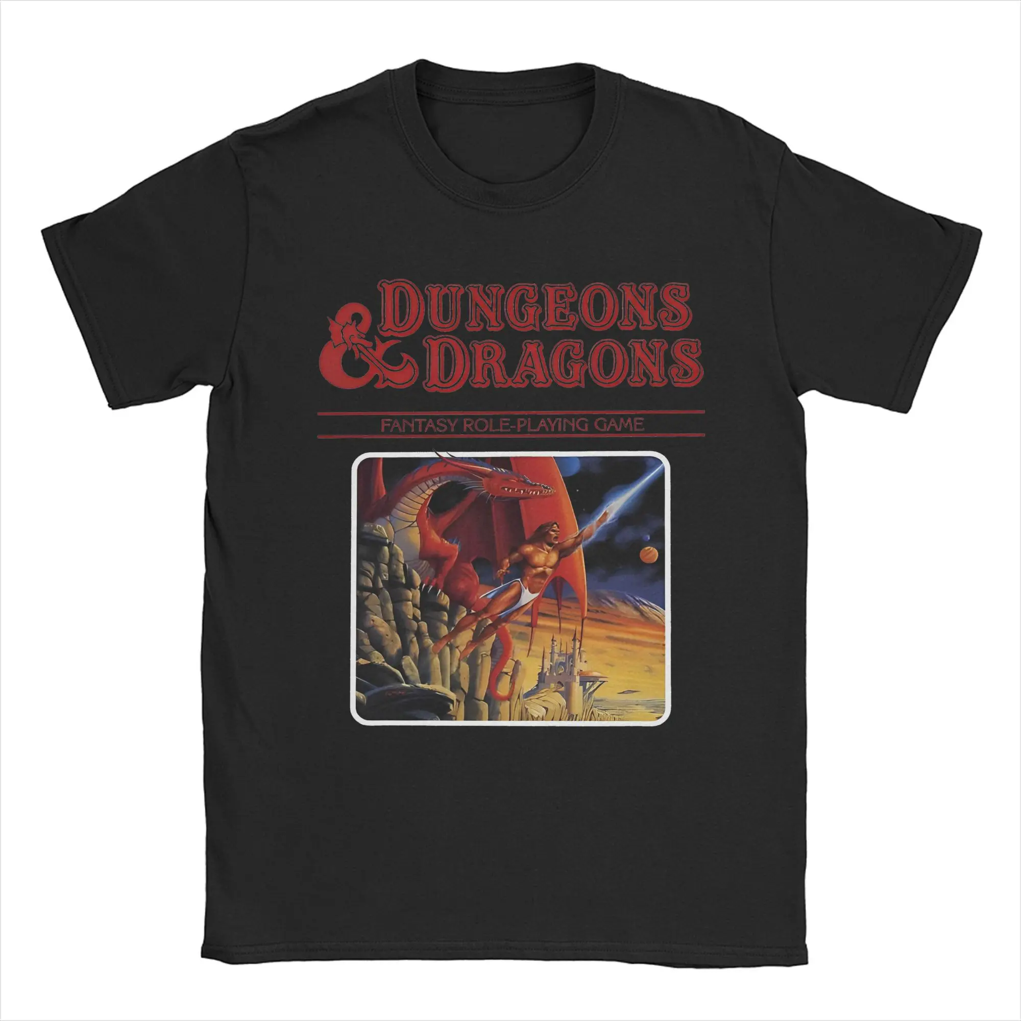 Dungeonsed Accessories Unisex Dragons T Shirt Cotton D&D Tee New Arrival  T-shirt Clothing