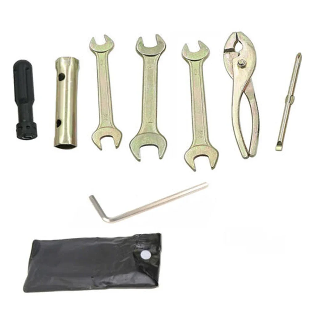 7PCS Universal Aluminum Alloy Motorcycle Durable Tool Kit for Honda YAMAHA Kawasaki BMW Polaris Suzuki Replacement Accessories