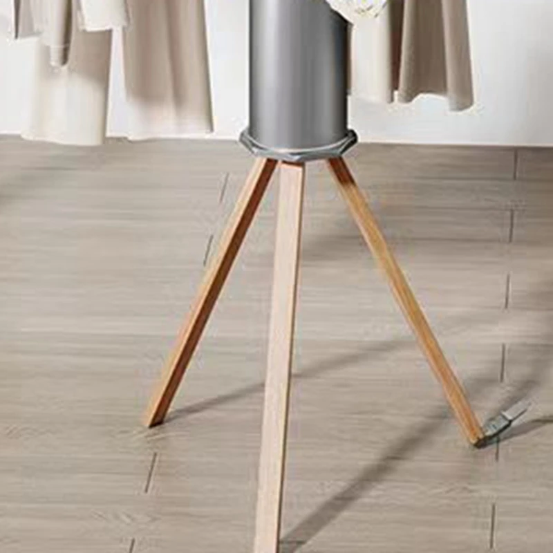 Tripod Clothes Drying Rack, Portable Foldable Clothes Drying Rack, Home Floor Standing Wooden Clothes Drying Rack