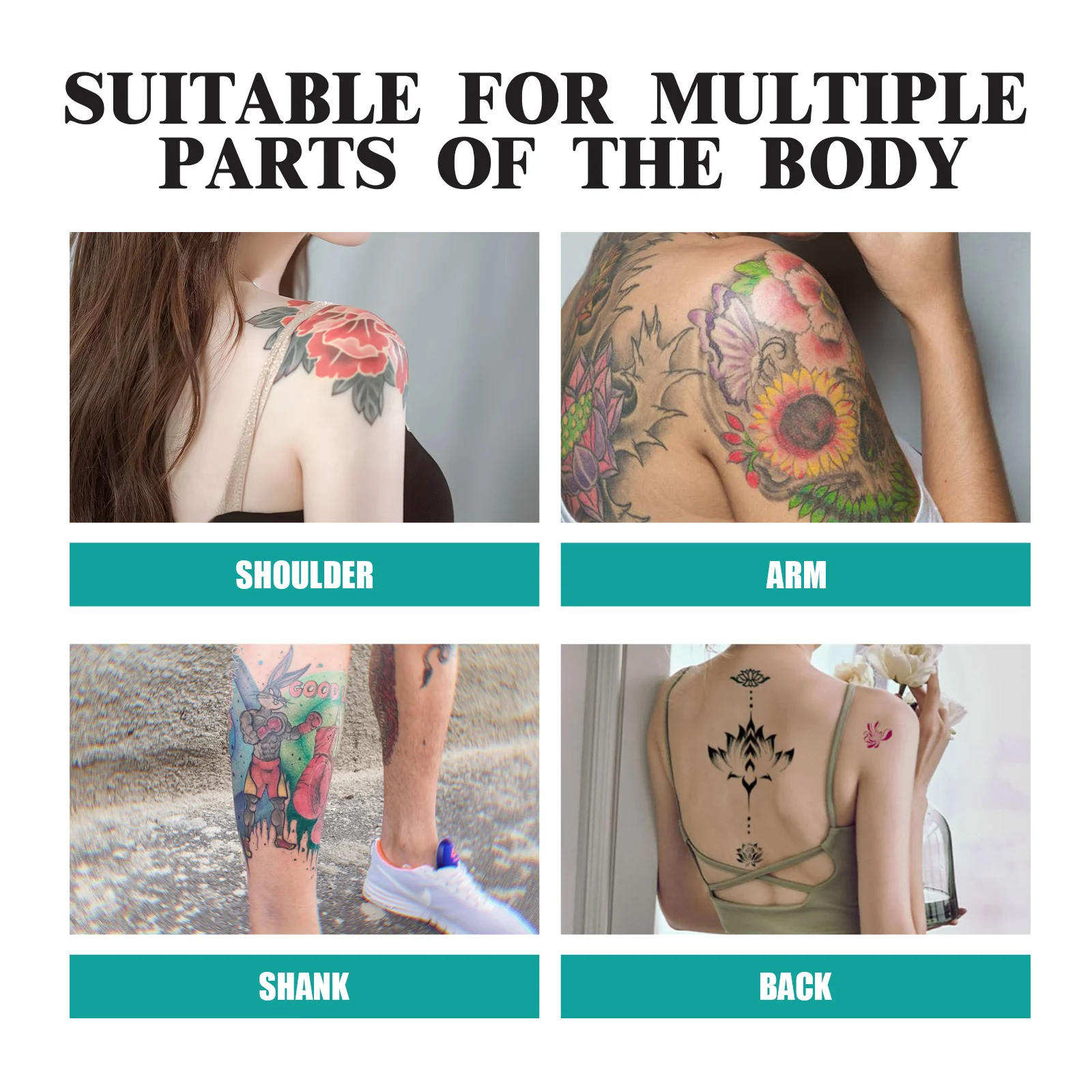 Emporary Tattoo Pen Set With Tattoo Template Various ColorsOf Human Body Art Painting fFace And Arms Body DIY Tattoo Pattern