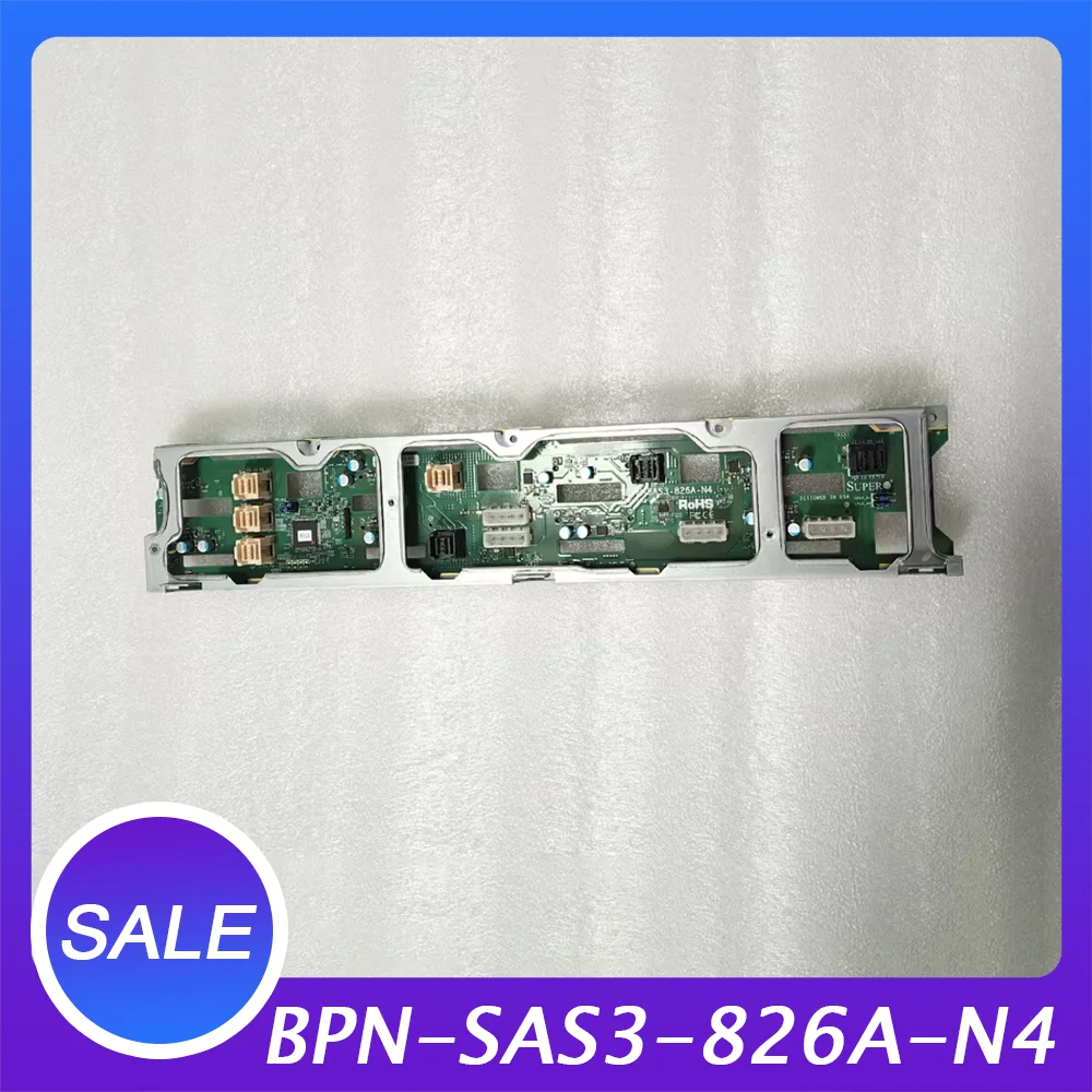 The 12 Hard Drive Backplane Supports 4 Nvmes Or 12 Satas BPN-SAS3-826A-N4