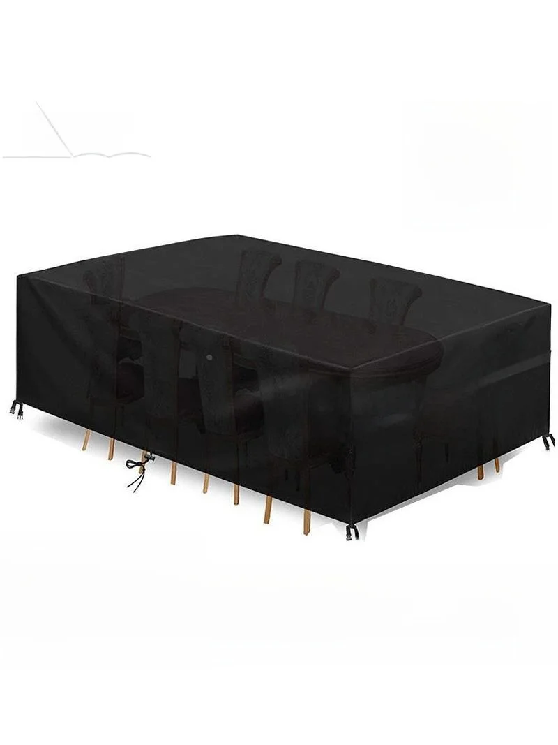 

Чехол для уличной мебели из ткани Оксфорд, квадратный, для дома и сада, водонепроницаемый, для защиты от солнца, для стола и стульев, в скандинавском стиле, пылезащитный чехол