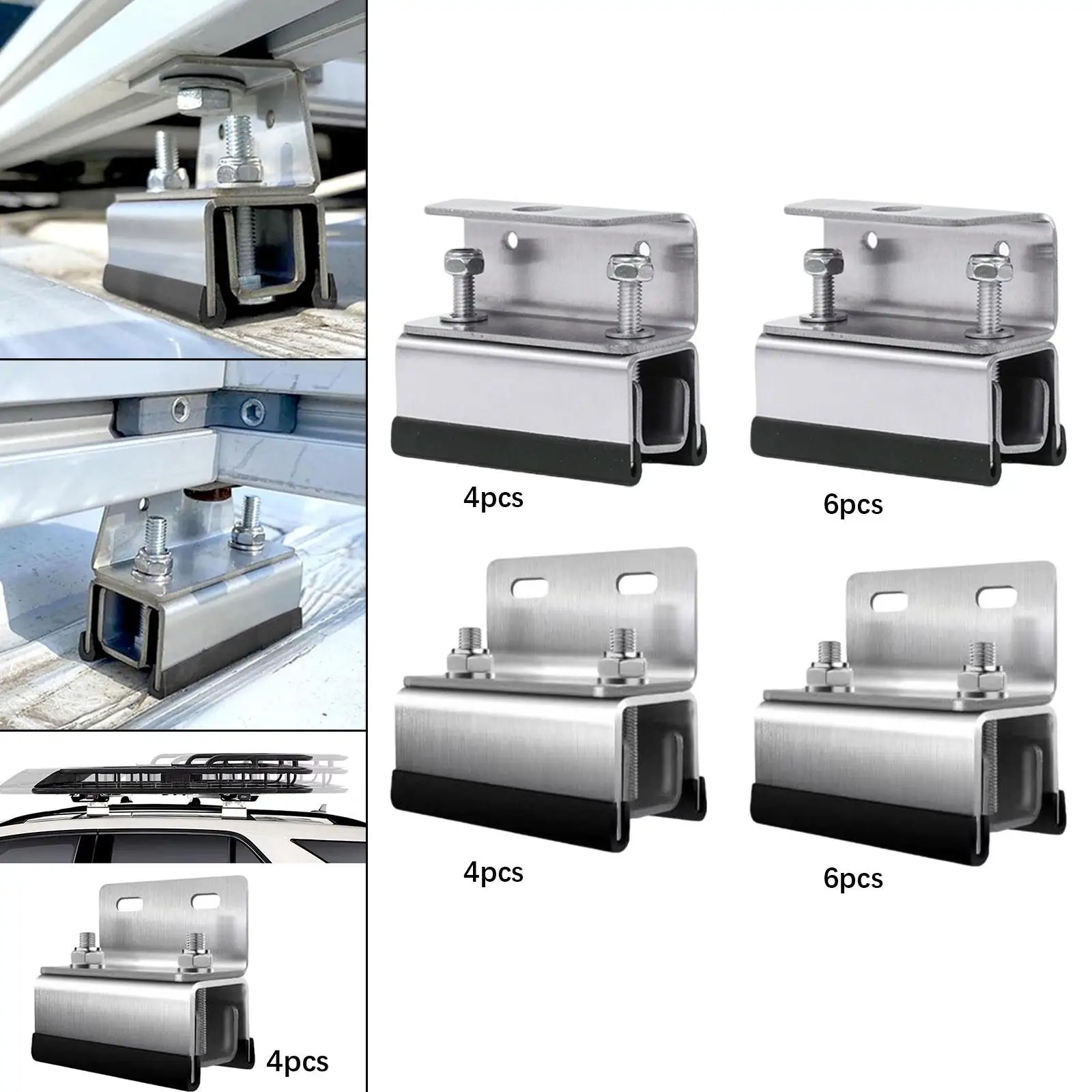 

Roof Rack Mount Kit Sturdy Replaces Easy Installation Van Roof Rack Brackets