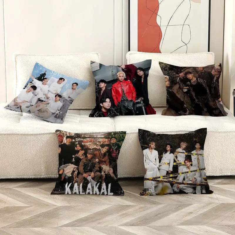 S-sB19 Boys 45*45cm Cushion Cover Pillow Cover Decor Pillowcase Home Pillowcase for Couch Pillow
