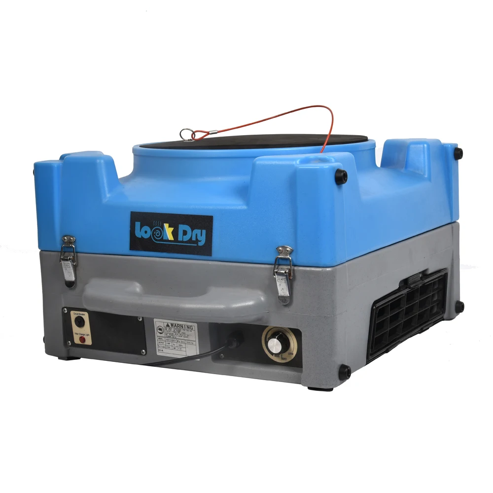 Portable Stackable Negative Air Scrubber HEPA Filter Air Purifier For Industrial Commercial Use Outdoor Hotel Garage