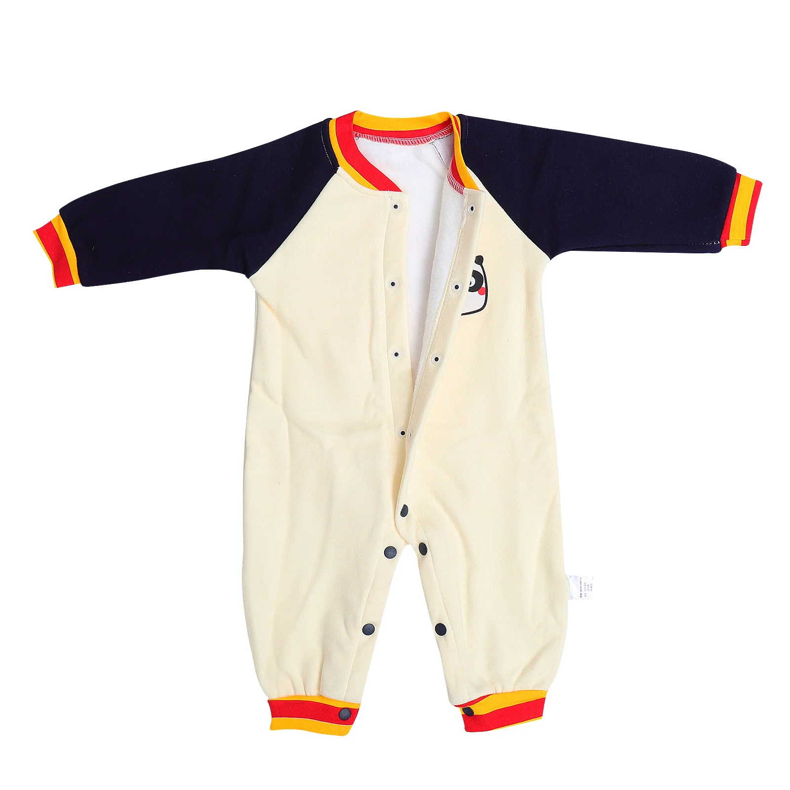 

1Pcs Baby Jumpsuit Fleece Unisex Design Comfortable Infant One-Piece Romper Baby Layette Kid Clothes Jumpsuit Layette