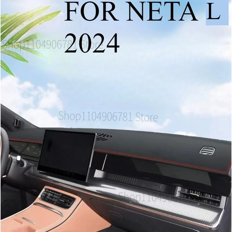 FOR NETA L 2024  Car Dash Mat Dashmat Dashboard  Cover Sun Shade Dash Board Cover Carpet  Accessories