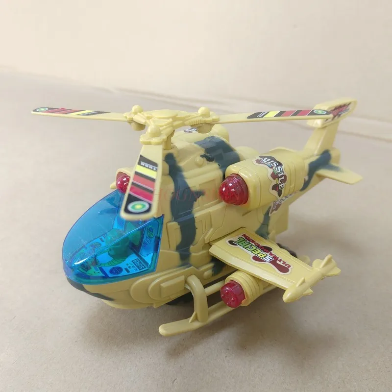 Plane Mold New Plastic 2-4 Years Simulated Model Of Universal Electric Helicopter Child Present Aircraft Toys For Children 2021