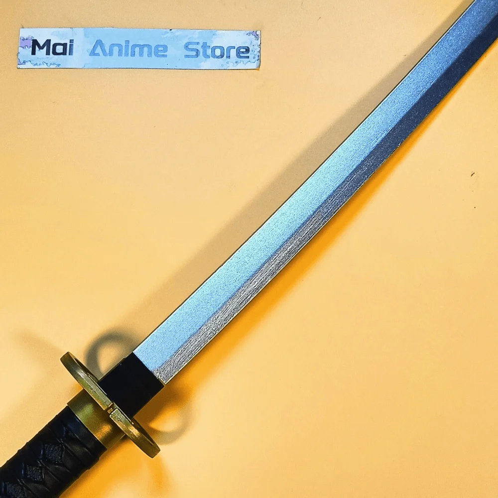 40인치 이치마루 진 카타나 실제 크기 카타나 사무라이 검 애니메이션 블리치 코스프레 소품 검 닌자 나이프 블레이드 무딘 칼 장난감 선물