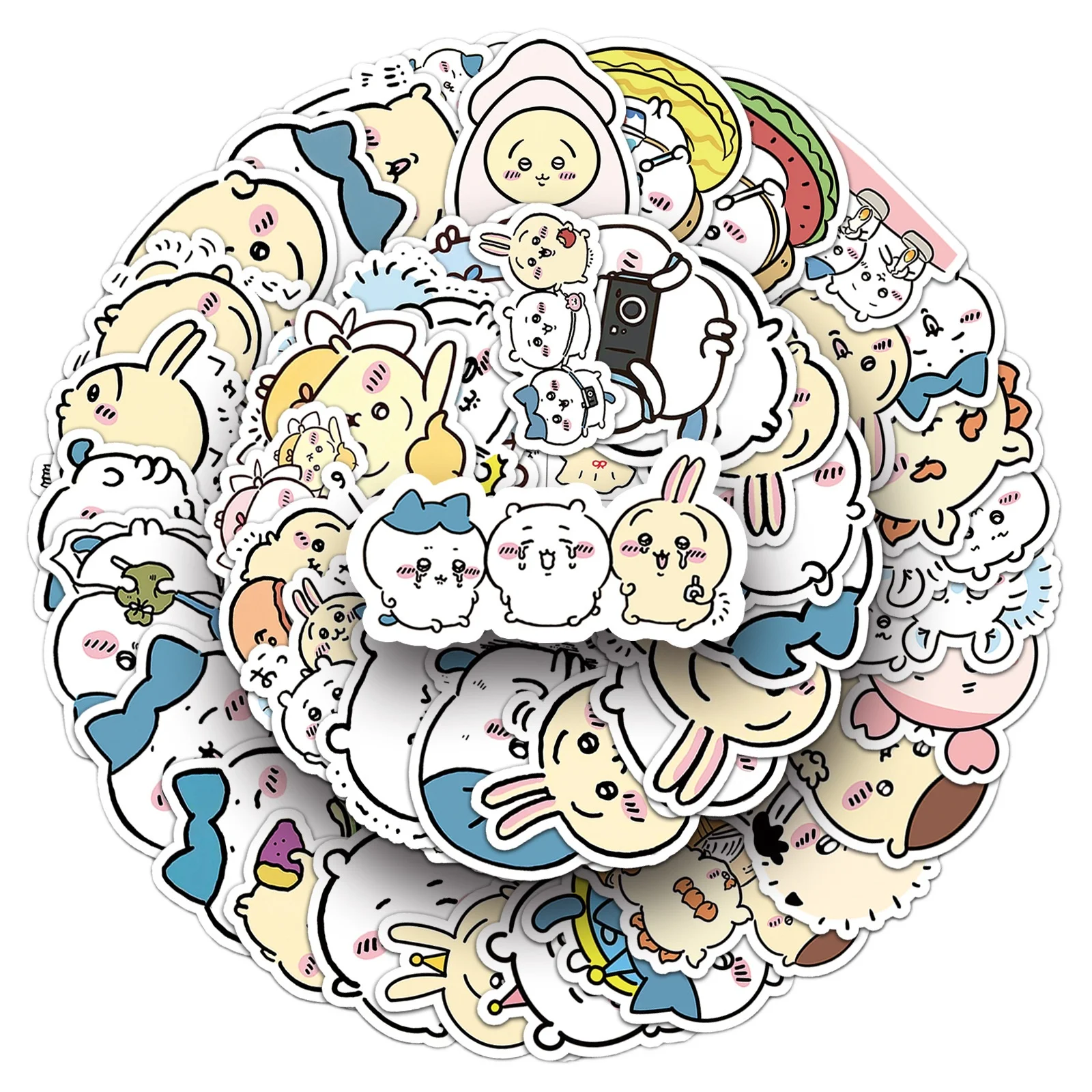 10/30/50 Stück Chiikawa Aufkleber Cartoon Niedliche Usagi Graffiti Dekoration Aufkleber DIY Laptop Gepäck Skateboard Telefon Spielzeug Geschenk Sticker