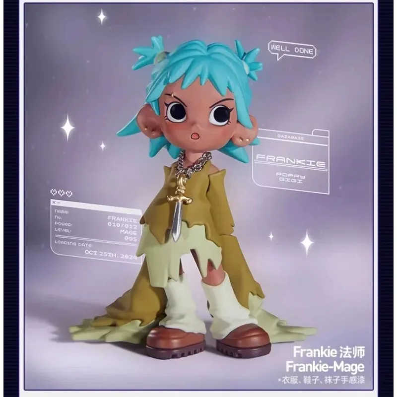 POPMART Original melocotón antidisturbios pequeño melocotón en cargando serie exquisita y linda caja ciega regalo de cumpleaños sorpresa