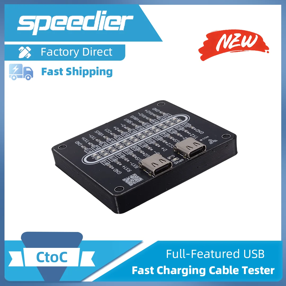 TypeC Data Cable Detection C To C Data Cable Detection Full-featured USB Android Apple Fast Charging Cable Detection