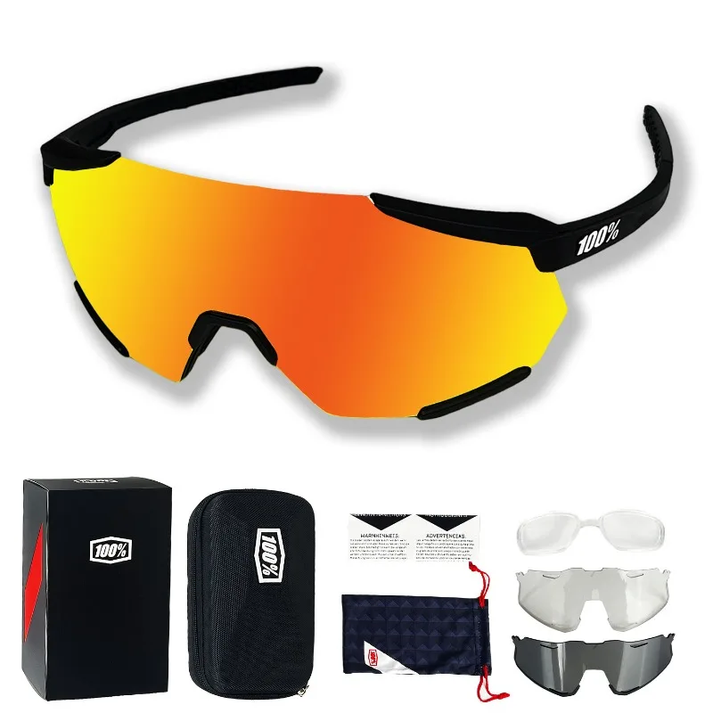 

Classic Cycling Glasses, Windproof Dustproof Anti-Fog, UV400 Protection for Mountain Road Bike Riding