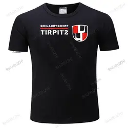 Men'S T-Shirts Short Sleeve Print Tee Shirts Tirpitz Bismarck Klasse Wk Wappen Emblem Schlachtschiff Customize Tee Shirts