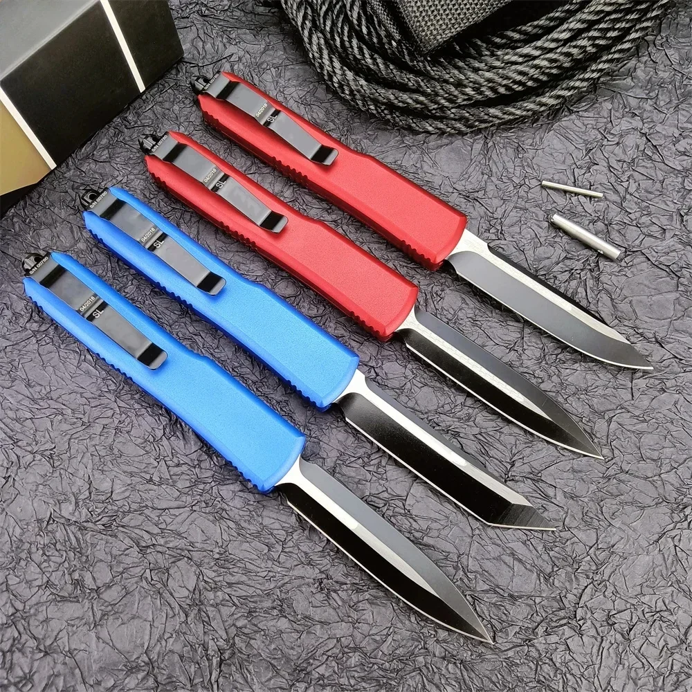 NEW MICRO Ultra Folding Knife UTSeries Assisted Knives D2 Blade Aluminium Alloy Handles Outdoor Tactical EDC Pocket Tool