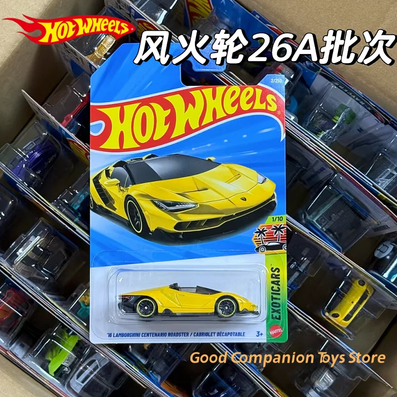 In Stock Hot Wheels 1/64 Mainline Series 2026 A Case Lamborghini Maserati Honda Civic Type R Collectible Car Toy Diecast Vehicle