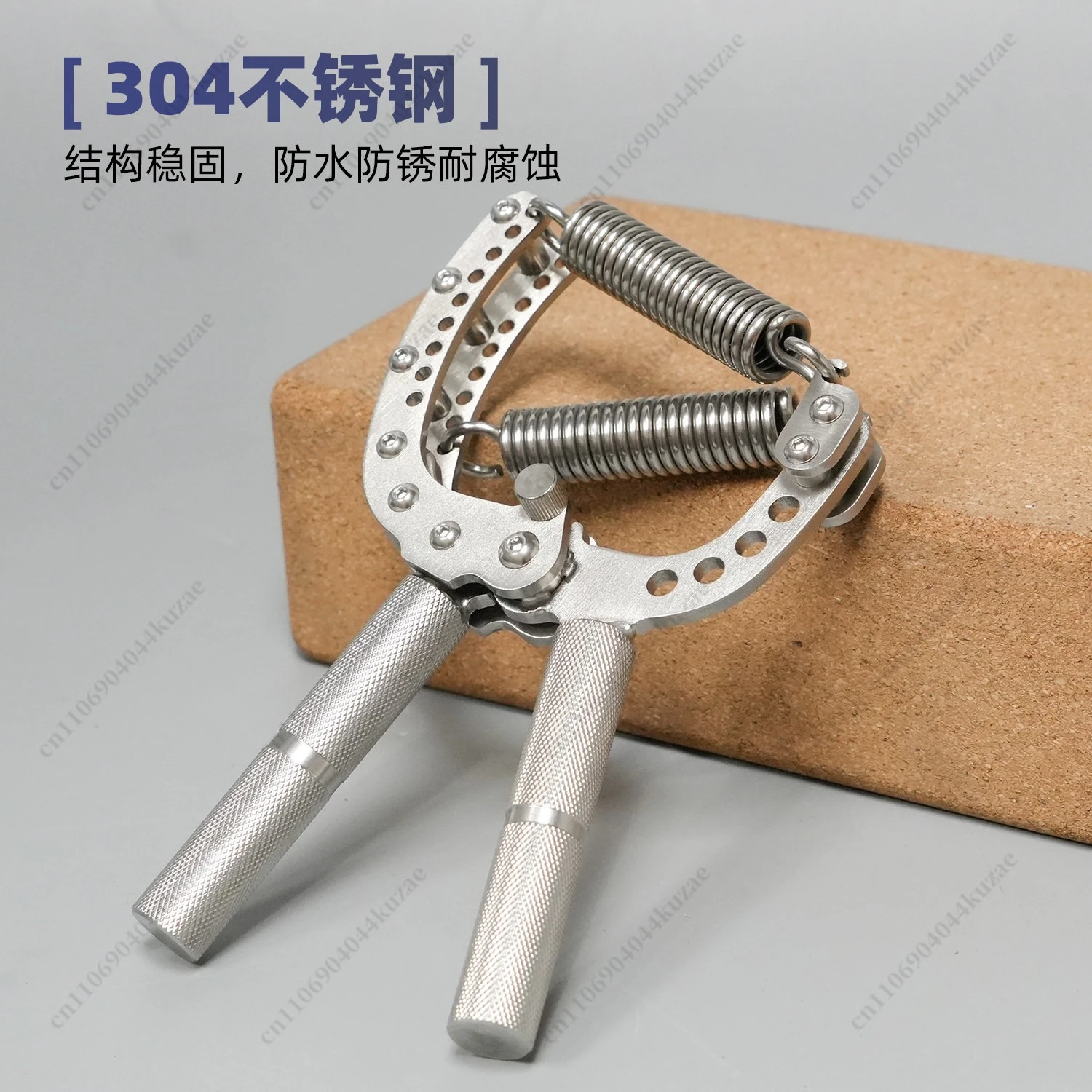 Adjustable Stainless Steel Hand Grip Strengthener, Professional Finger & Forearm Strength Training Equipment for Men and Women