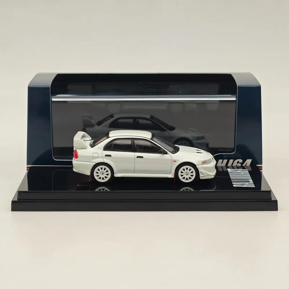 Hobby Japan 1/64 Lancer RS Evolution VI Monte Carlo Edition Scortia White HJ643033BW Diecast Model Car Limited Collection