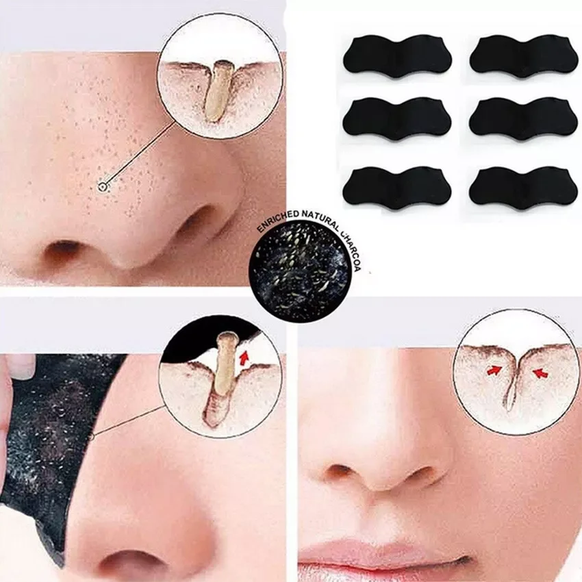 Masque dissolvant de points noirs pour le nez, nettoyage en profondeur, rétrécissement des pores, traitement de l'acné, soins de santé, masque Facial pour le nez