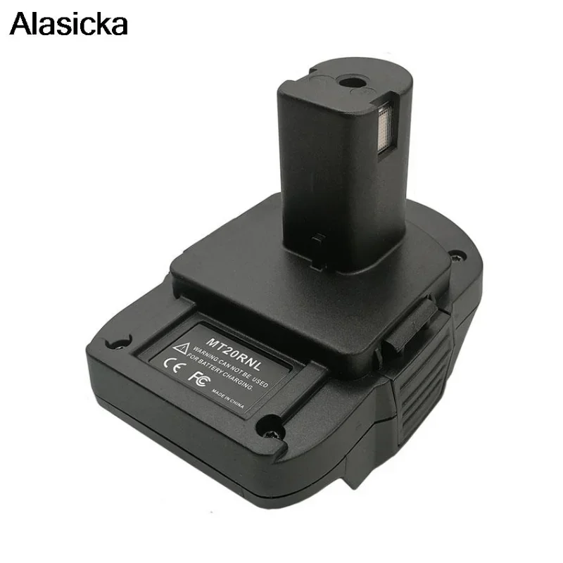 Imagem -06 - Adaptador para Makita Dewalt Milwaukee Porter-cabo Stanley Li-ion Bateria para Ryobi 18v Ferramenta Dm18rl Mt20rnl Adaptador Bps18rl