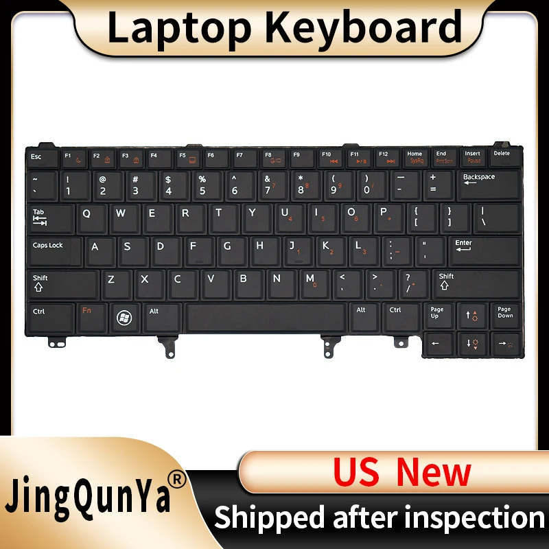 

US/Russian Laptop Keyboard For DELL E6420 E6220 E6230 E5420 E6320 E6330 E6430 E5430 Replacement