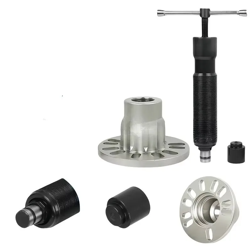 3-Piece Fit for Hydraulic Wheel Hub Removal Tool Set, Puller Tool Kit, Ball Joint Automotive Puller Tool, Auto Repair Tools