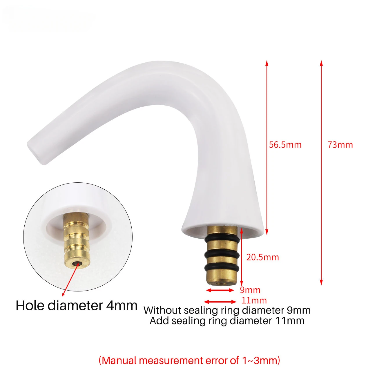 Tubo De Fluxo De Água Dental, Flush Pipe, Spittoon Cupping Tube, Tubo cerâmico, Fornecimento De Unidade De Encanamento, Cadeira Dental Acessórios