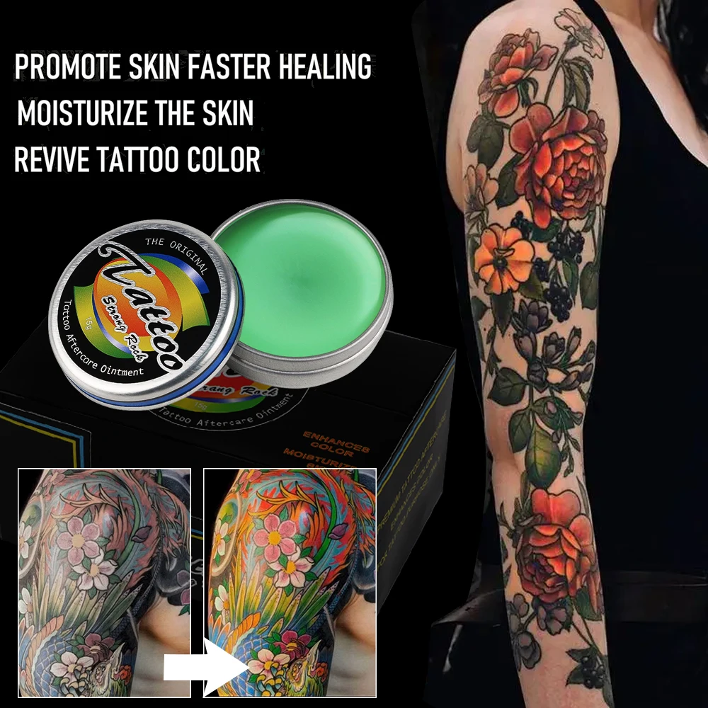 24Pcs/box Tattoo Aftercare Cream Skin Healing Repair Balm Tattoo Repair Ointments Fast Healing Gel Tattoo Aftercare Supplies