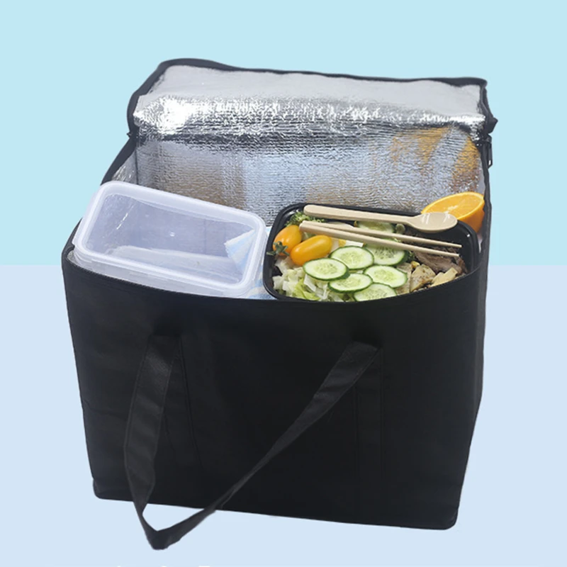 Waterproof Cooler Bag Picnic Insulated Lunch Box Foldable Ice Pack Portable Food Thermal Bag Drink Carrier Delivery Functional