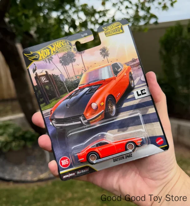 In Stock Hot Wheels Boulevard 33 Diecast Car Set BMW M3 Datsun 240Z Classic Retro Sports Car Collectible Ornament Toy Xmas Gifts