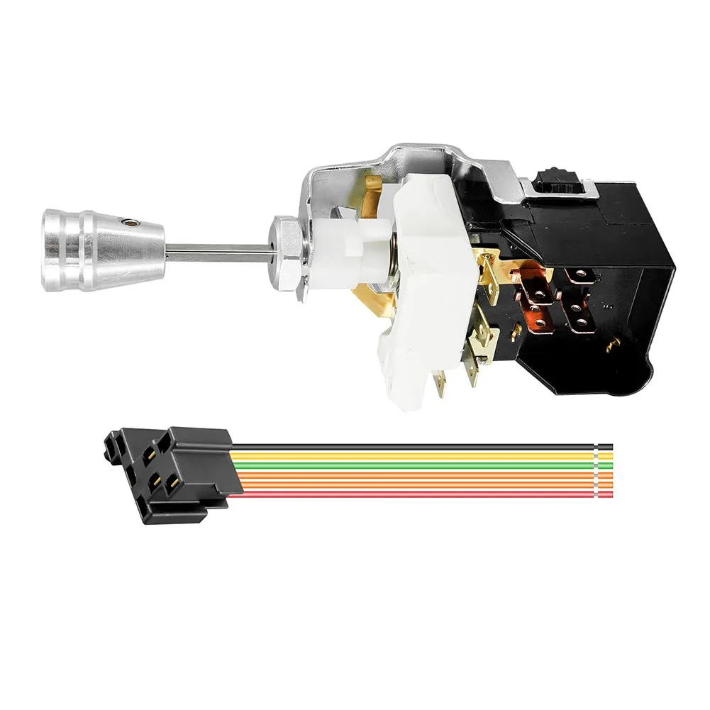 Wiring Harness Headlight Pigtail Plastic Metal Construction Direct Replacement Fit for Easy Installation 1 Set Included