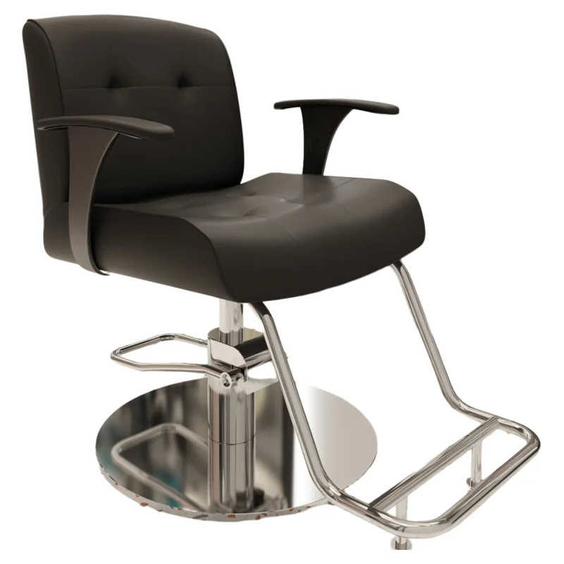Beauty Salon Trendy Barber Chair Tray Swivel Luxury Shampoo Commercial Barber Chair Hairdressing Aesthetic Commercial Furniture