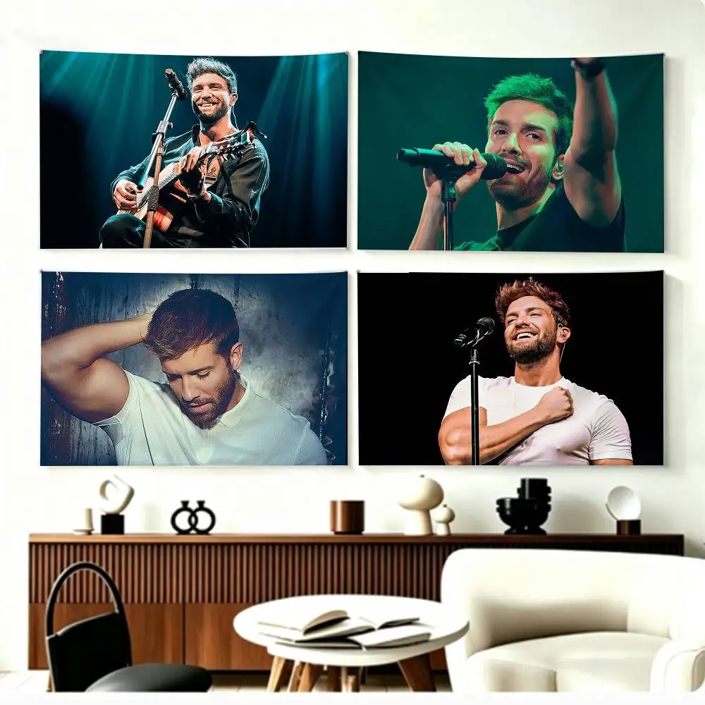 P-Pablo Alboran Solamente Tu Flags Wall Hanging Background Art Banner for Bedroom Home Outdoor Decor