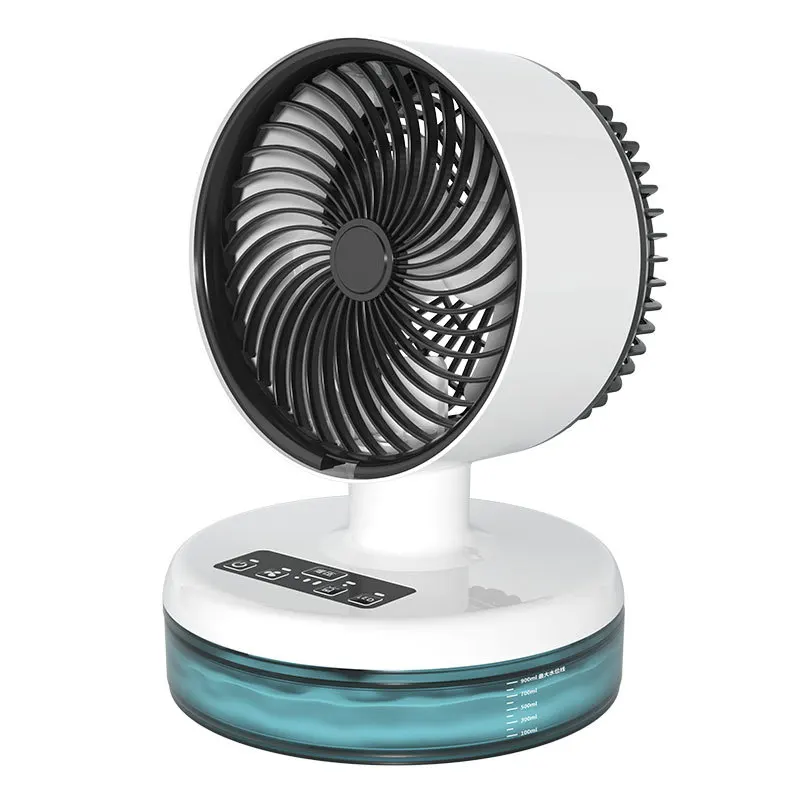 Spray cooling fan mini electric fan household desktop spray atomizing fan portable mobile mini humidification fan