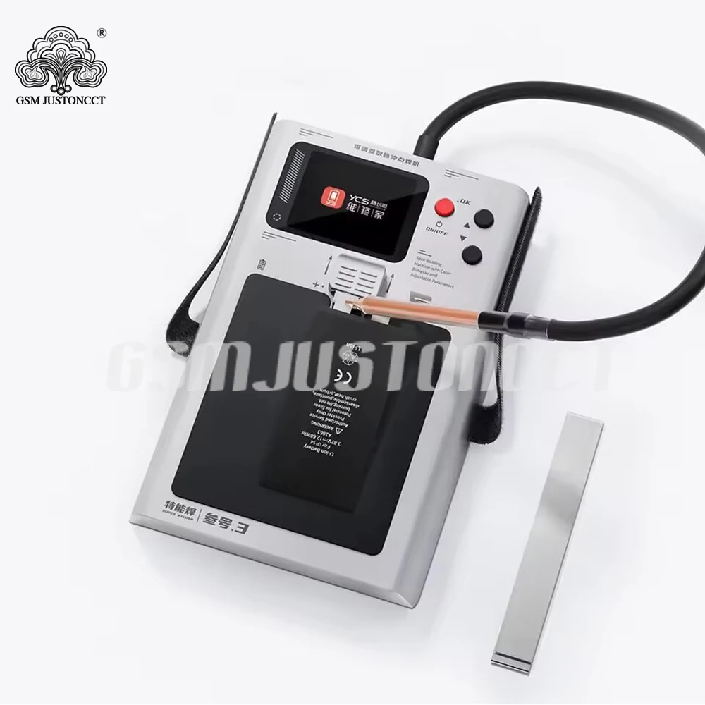 YCS Number Three Integrated Spot Welding Machine Double Pulse spot for iPhone Android Phone Battery Micro Soldering Repair Tool