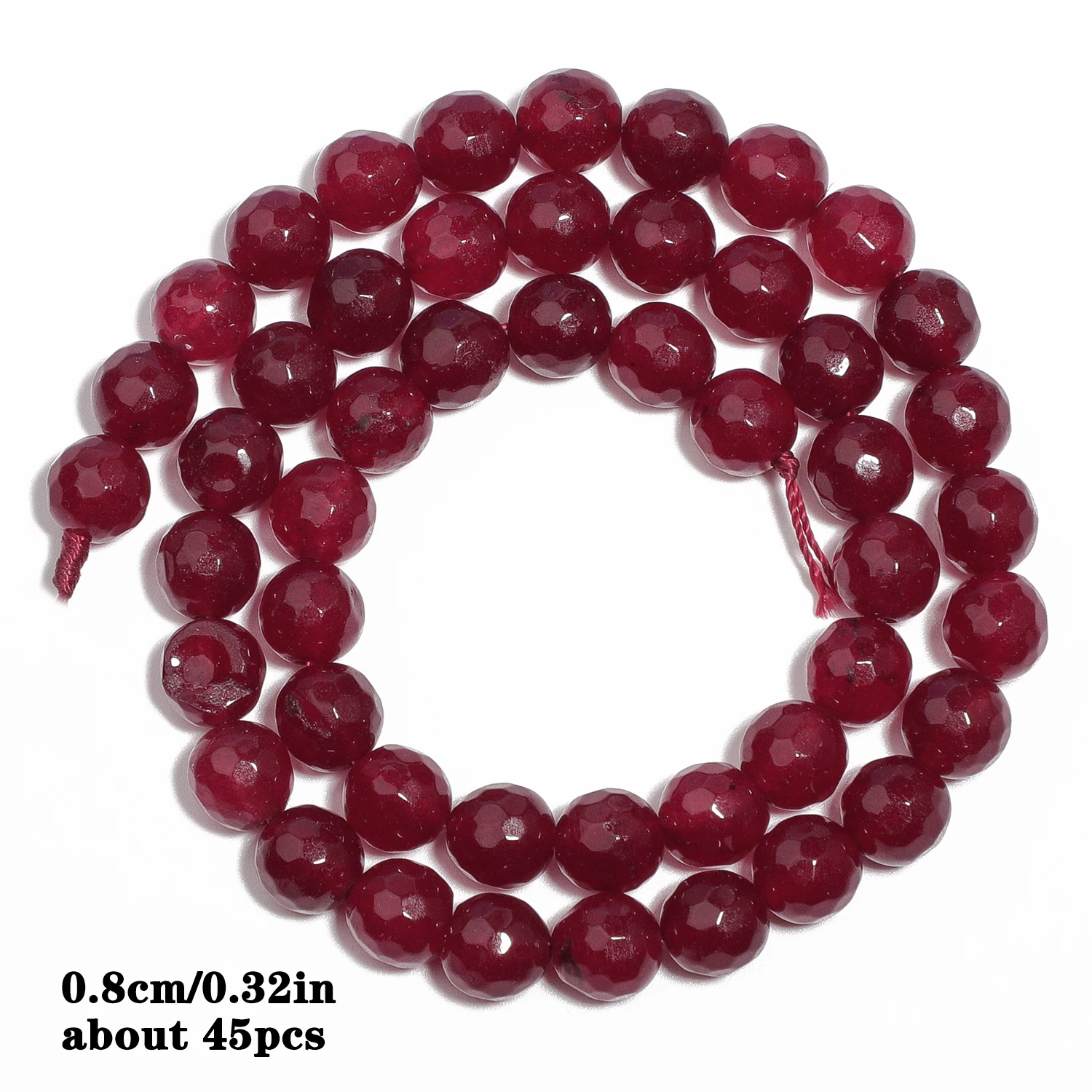 Natural Chalcedony Beads for DIY Jewellery Making