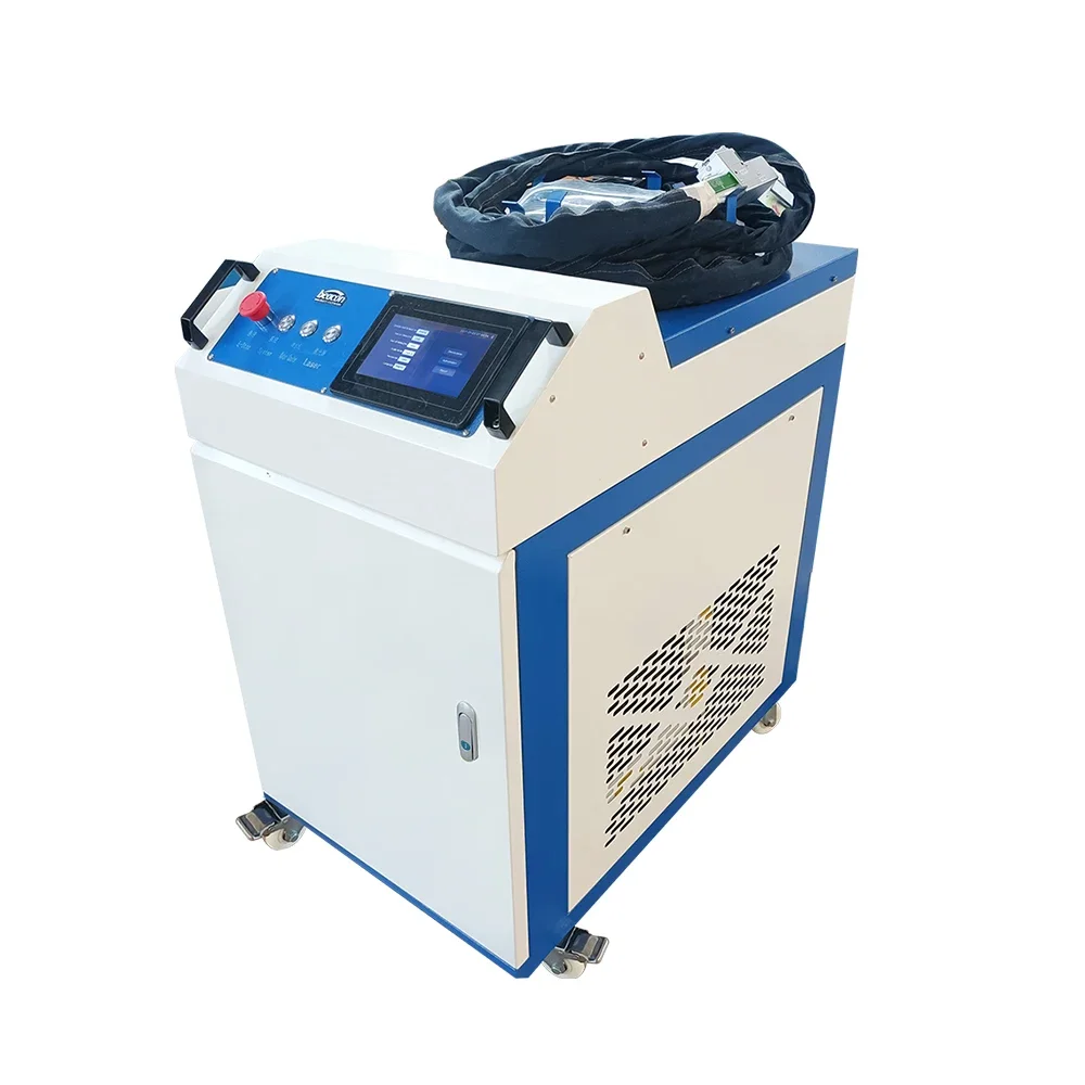 2000w LS-C Fiber  Cleaning Machine For Oil Stain Rust Coating Materials Paints Removal  Cleaner