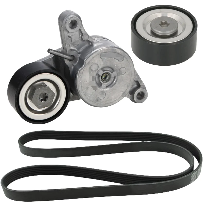 Engine Belt Tensioner Kit For MINI R55 R56 R57 R60 N47 Cooper D SD Coupe CLUBMAN COUNTRYMAN PACEMAN 11287823374 11287823380