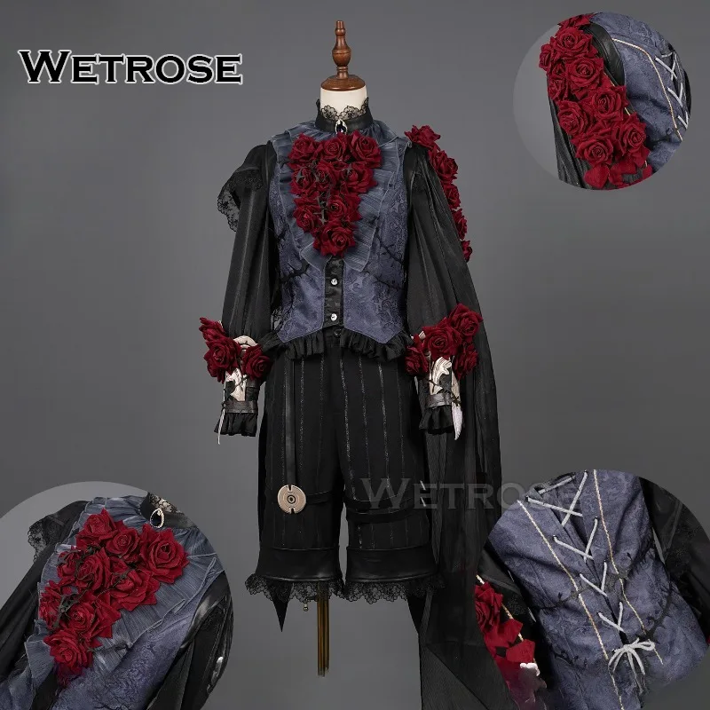 【Wetrose】In Stock Emile Cosplay Collab Series Game Identity V Luminary Emile Cosplay Costume Luminary Patient Halloween Costumes