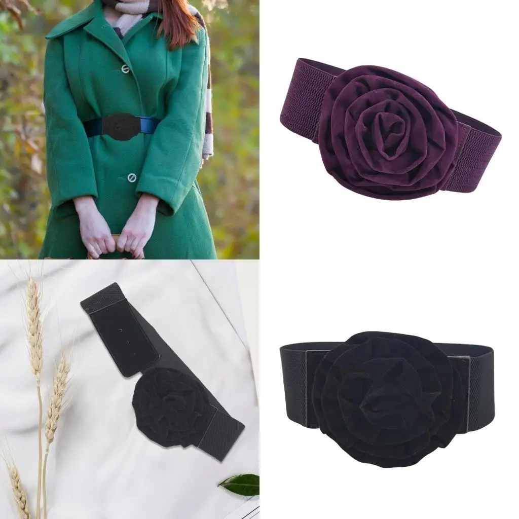 

39BB Unique Styles Waistband Female Coat Dress Decorated Girdle Thin Bohemians Belts for The Styles Consciousness